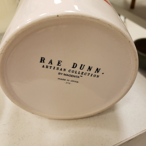 Rae Dunn THINGS Fall Pumpkins Ceramic Canister Jar NEW - Picture 4 of 4